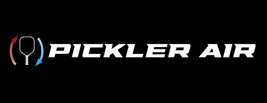 Pickler air logo – fondo negro